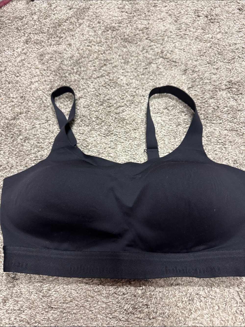 Black Seamless Wireless Bralette - lululemon athletica
